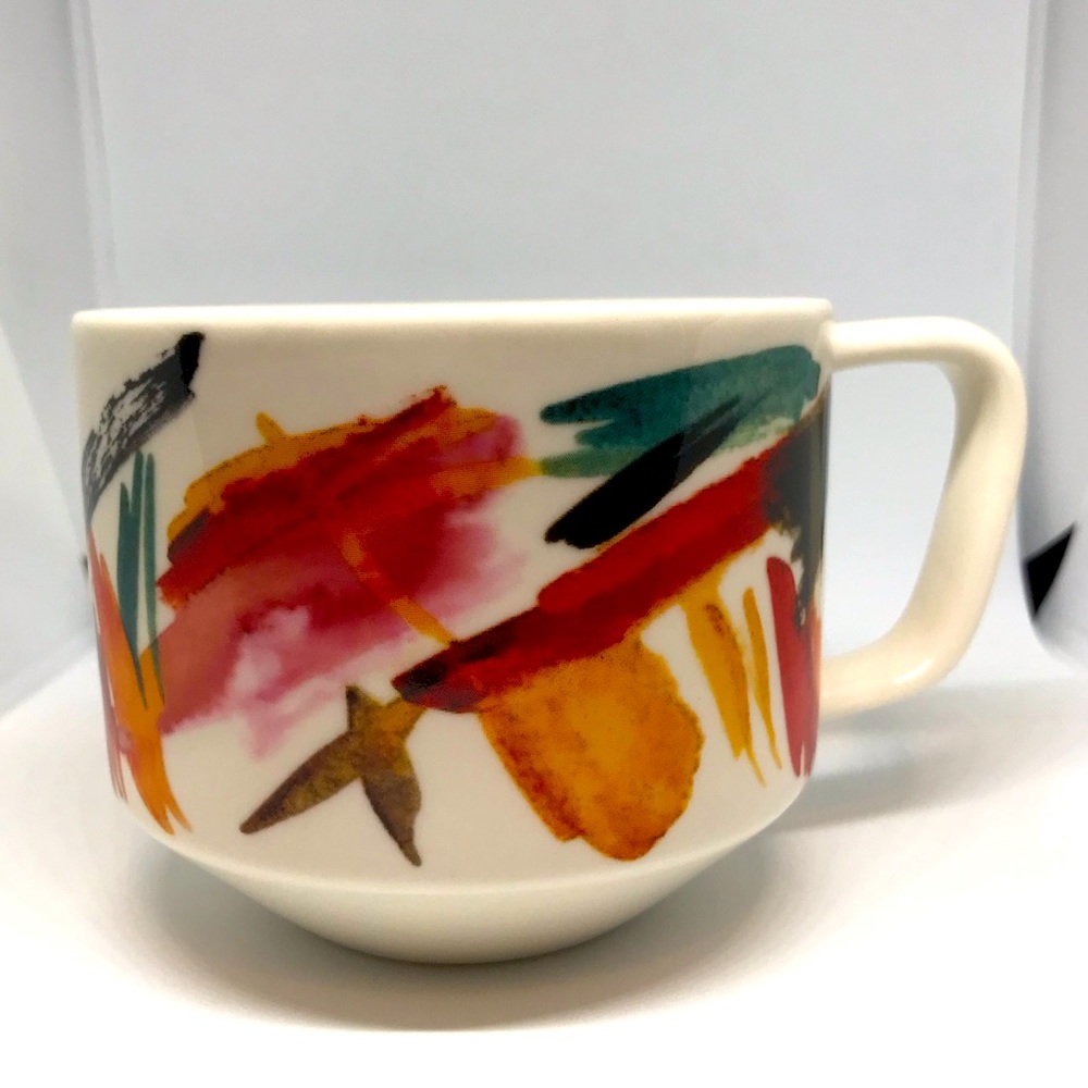 Starbucks Artisan Series 05/08 Mug Cup 12 oz Bone China 2015 Barista Story